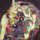 Gustav Klimt The Virgins (Le Vergini) painting